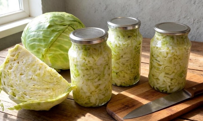 Домашние заготовки на зиму из маринованной капусты