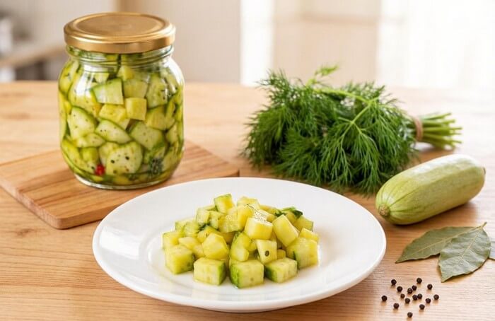 Маринованные кабачки «Как грибочки»